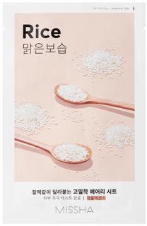 Veido kaukė Missha Airy Fit Rice