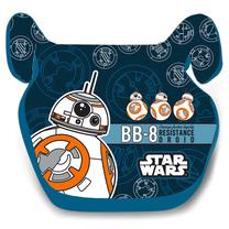Autokėdutė-paaukštinimas Disney Star wars BB8, mėlyna sp./balta sp./oranžinė sp., 15 - 36 kg