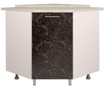 Apatinė virtuvinė spintelė OEM, juoda sp., 88 cm x 88 cm x 85 cm