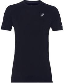 T krekls ar īsām piedurknēm, vīriešiem Asics, melna krās., xxl