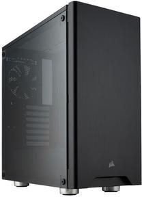 Korpusas Corsair Mid-Tower Case 275R ATX, juoda sp. Prekė su pažeista pakuote.