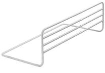 Gultas aizsargbarjera VLX Safety Bed Rail Trombone, balta krās., 125 cm x 35 cm