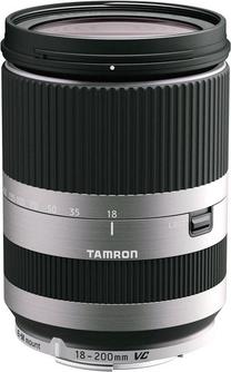 Objektyvas Tamron 18-200mm f/3.5-6.3 DI III VC for Canon EOS M Silver