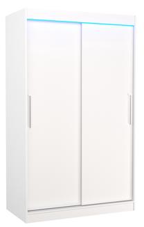 Spinta ADRK Collin LED, balta sp., 58 cm x 120 cm x 200 cm