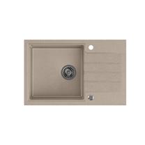 Кухонная мойка Quadron Peter 111, гранит, 78 см x 50 см x 20 см, песочный цв.