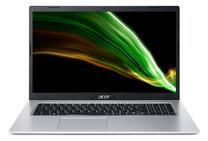 Portatīvais dators Acer Aspire 3, Intel® Core™ i5-1135G7, 16 GB, 512 GB, 17.3 ", Intel HD, sudraba krās., EN, Dos