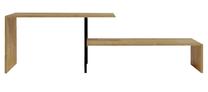 ТВ стол Kalune Design Zagreb L540, дубовый цв./черный цв., 180 см x 40 см x 50 см