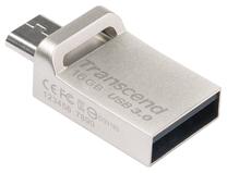 USB atmintinė Transcend Jetflash 880 OTG, 16 GB