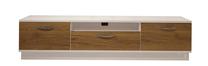 ТВ стол Kalune Design Trendstyle 160-BP, белый цв./ореховый цв., 40 см x 160 см x 46 см