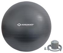 Vingrošanas bumbas Schildkrot Fitness Gymnastic Ball 960157, pelēka krās., 75 cm