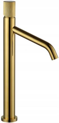Смеситель для раковины Mexen Rumba One 73511-50, золотой цв.
