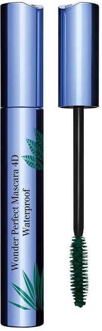 Blakstienų tušas Clarins Wonder Perfect Mascara 4D, 8 ml, žalia sp. 03 intense green
