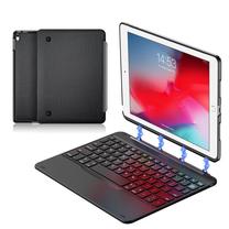 Tastatūra planšetdatoram Dux Ducis Bluetooth ase for iPad Pro 10.5 2017 and iPad Air 2019, EN, melna krās.