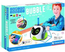 Žaislinis robotas Clementoni Bubble Drawing Robot 50340, lietuvių, rusų, estų, latvių, balta sp.