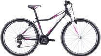 Dviratis kalnų CTM, 26 ", 15" rėmas, juoda sp./rožinė sp.