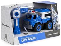 Konstruktorius Elephant Toys R/C City Police Truck Building Blocks LM8023-YZ-1