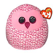 Mīkstā rotaļlieta TY Pinky Owl, rozā krās., 35 cm