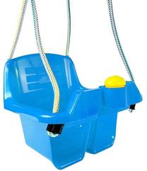 Pakabinamos sūpynės - kėdutė Childrens Swing LN5796, 26 cm, mėlyna sp.