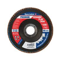 Lapiņu slīpēšanas disks Specialist+ Ceramic, 125 mm x 22 mm