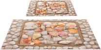 Vonios kilimėlių rinkinys Foutastic 299ANR1559, įvairių spalvų, 150 cm x 60 cm