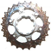 Žvaigždžių kasetė Shimano, aliuminis, sidabro sp.