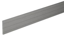 Отделочный профиль WPC Bergdeck, древесно-пластиковый композит (wpc), 240 см x 6 см x 0.5 см, серый цв.