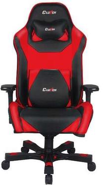 Spēļu krēsls Clutchchairz Throttle Bravo Premium, 50 x 42 x 47 - 57 cm, melna krās./sarkana krās.