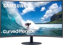 Monitorius Samsung C32T550FDR, 4 ms, juoda sp., 32" Prekė su pažeista pakuote.