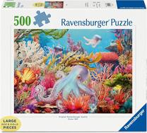 Puzle Ravensburger Reef Life, 50 cm x 70 cm, 500 gab., daudzkrāsaina