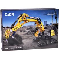 Konstruktorius CaDa Excavator ZA4630, 467 vnt., geltona sp.