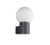 Āra sienas lampa Trio, 40W, E27, IP44, balta krās., 18 cm x 28 cm