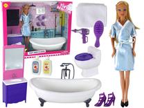 Кукла с аксессуарами Defa Lucy Tidy Bathroom, 30 см, многоцветный