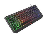 Laidinė kompiuterio klaviatūra Fury HURRICANE TKL, EN, juoda sp.