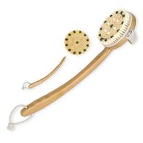 Ķermeņa birste Top Choice Bath & Massage Brush 1901, brūna krās.
