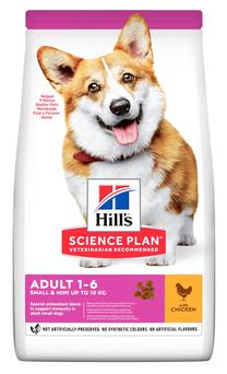 Сухой корм для собак Hill's Science Plan Adult Small & Mini w/ Chicken, курица, 1.5 кг