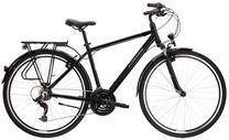 Velosipēds pilsētas Kross Trans SR Glossy, 28 ", L rāmis, melna krās.