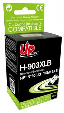 Tintes printera kasetne Uprint HP 903XLB, melna krās., 30 ml