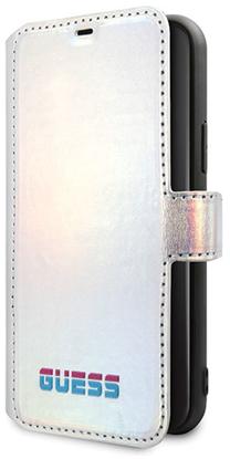 Telefono dėklas Guess, sidabro sp., Apple