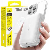 Nešiojamas įkroviklis (Power bank) Baseus Enerfill FM12,, 10000 mAh, 15 - 22.5 W, balta sp.