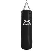 Bokso maišas Hammer Black Kick, juoda sp.