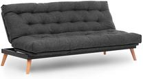 Sofa-lova Atelier Del Sofa Saki, tamsiai pilka sp., 185 x 82 cm x 92 cm