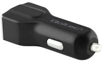 Automobilinis įkroviklis Qoltec, 2 x USB, juoda sp.