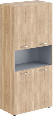 Biuro spinta Skyland Dioni DHC 85.4, ąžuolo sp., 195 cm x 47 cm x 89.2 cm