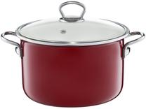 Katls Emalia Olkusz Plus, Ø20 cm, 2.6 l, sarkana krās.