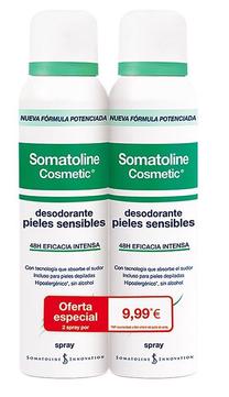Dezodorants sievietēm Somatoline Cosmetic Sensitive Skin, 2 gab.