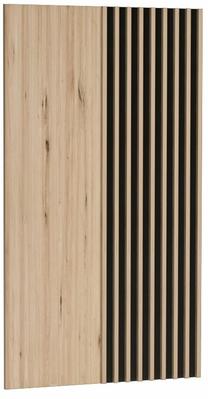 Panelė Moderno C-11, 138 cm, ruda/juoda