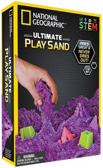 Моделирующий песок National Geographic Ultimate Play Sand 20490, фиолетовый цв.