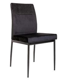 Стул для столовой Alm, матовый, черный цв., 45 см x 55 см x 90.5 см