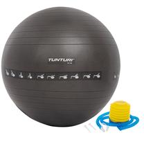Vingrošanas bumbas Tunturi Gymball 14TUSFU142, melna krās., 65 cm