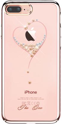 Telefona vāciņš Kingxbar, rozā krās., Apple